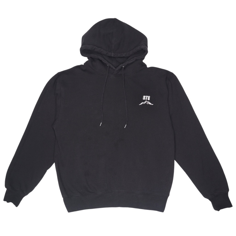 BTS BANGTAN BOYS BTS IN THE SOOP OFFICIAL GOODS HOODIE HOODY 01 BLACK  Size M